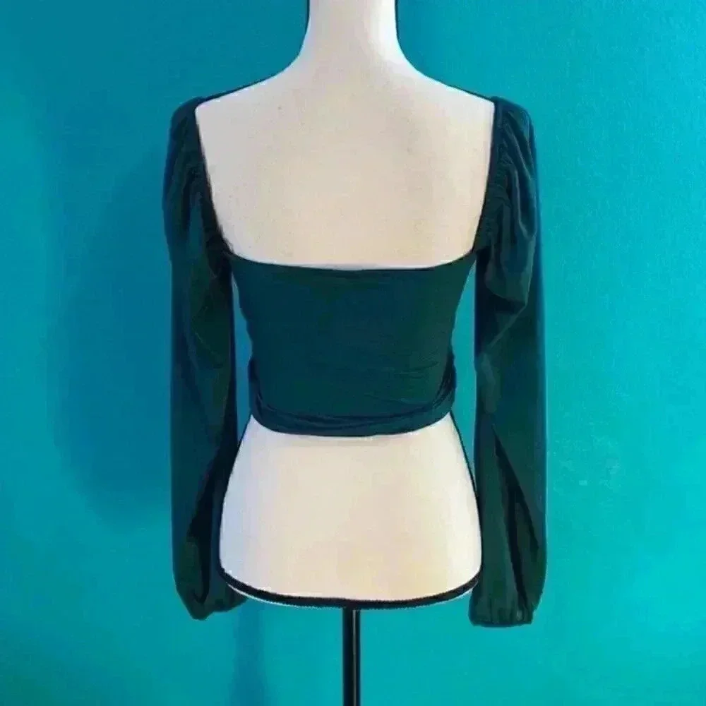 Zara dark green